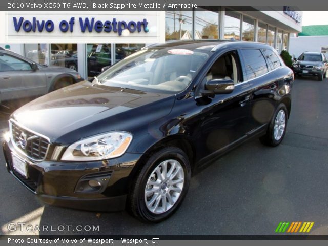 2010 Volvo XC60 T6 AWD in Black Sapphire Metallic