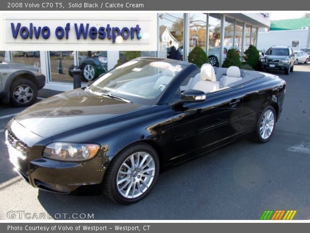 2008 Volvo C70 T5 in Solid Black