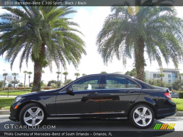 2010 Mercedes-Benz C 300 Sport in Black