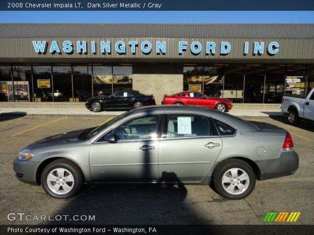 2008 Chevrolet Impala LT in Dark Silver Metallic