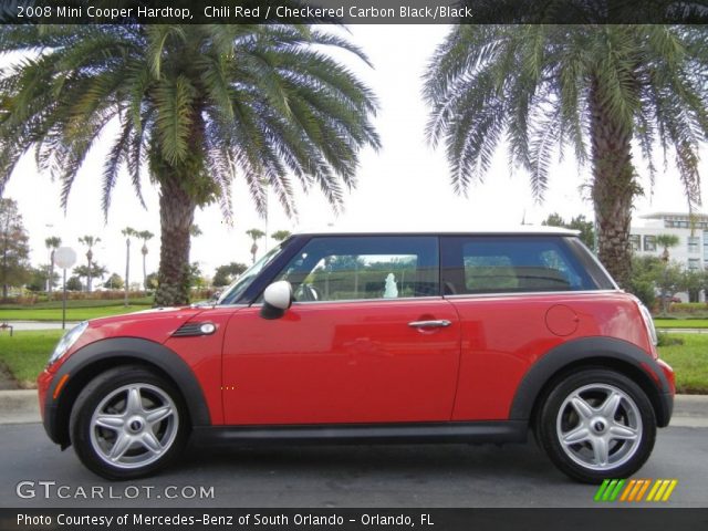 2008 Mini Cooper Hardtop in Chili Red