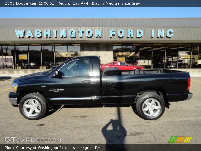 2006 Dodge Ram 1500 SLT Regular Cab 4x4 in Black