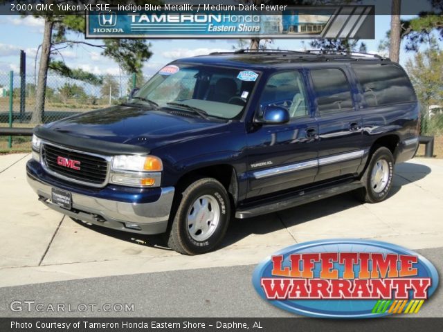 2000 GMC Yukon XL SLE in Indigo Blue Metallic