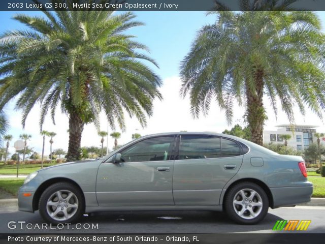 2003 Lexus GS 300 in Mystic Sea Green Opalescent