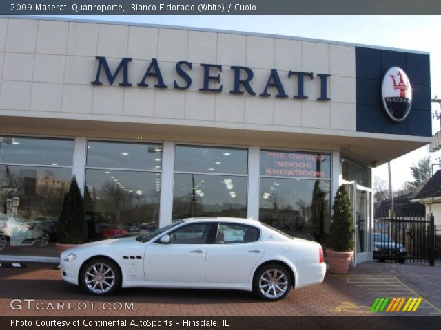 2009 Maserati Quattroporte  in Bianco Eldorado (White)