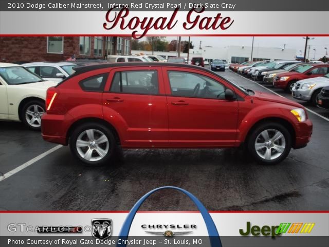 2010 Dodge Caliber Mainstreet in Inferno Red Crystal Pearl