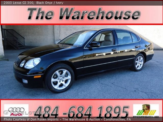2003 Lexus GS 300 in Black Onyx