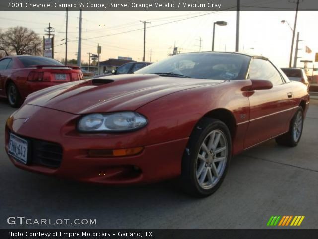 2001 Chevrolet Camaro SS Coupe in Sunset Orange Metallic