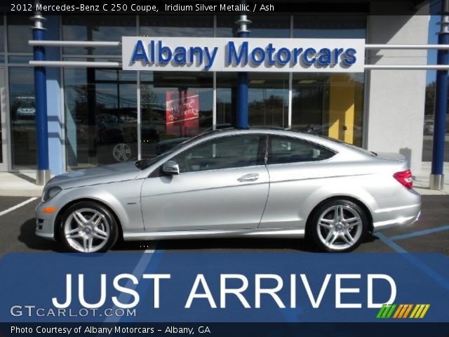 2012 Mercedes-Benz C 250 Coupe in Iridium Silver Metallic
