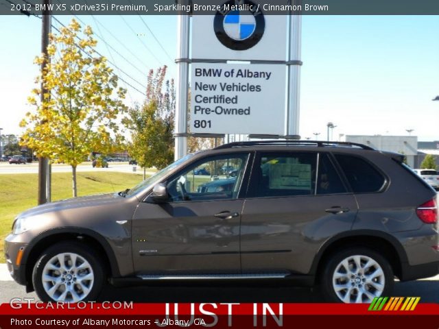 2012 BMW X5 xDrive35i Premium in Sparkling Bronze Metallic
