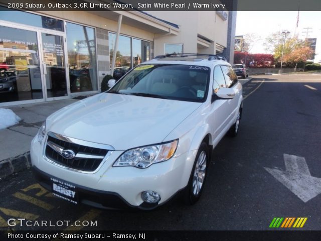2009 Subaru Outback 3.0R Limited Wagon in Satin White Pearl