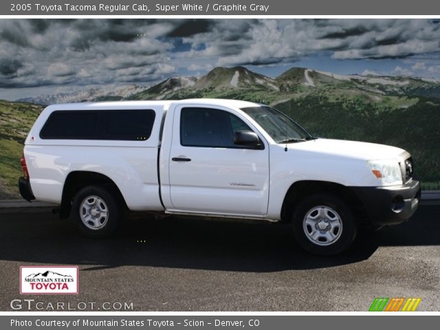 2005 Toyota Tacoma Regular Cab in Super White