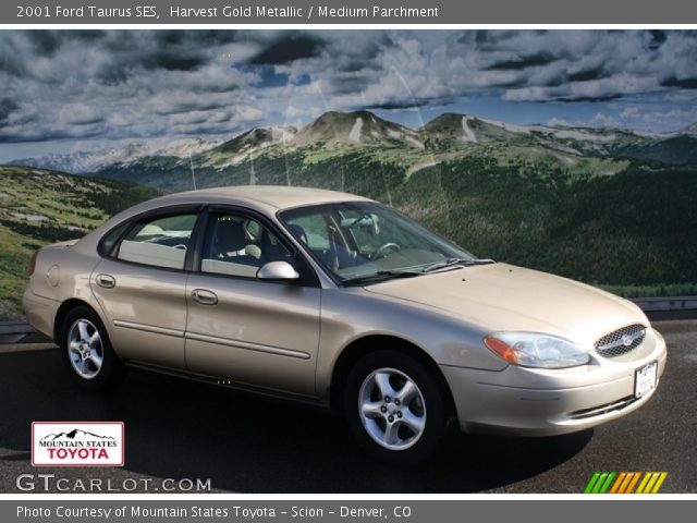 2001 Ford Taurus SES in Harvest Gold Metallic