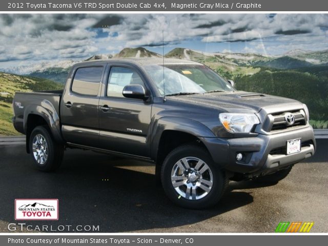 2012 Toyota Tacoma V6 TRD Sport Double Cab 4x4 in Magnetic Gray Mica