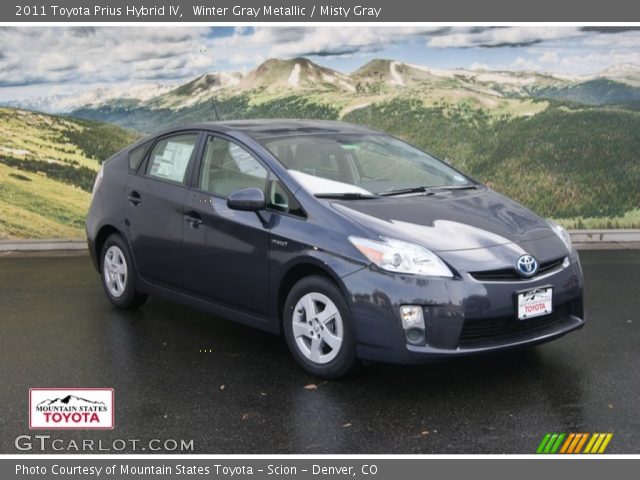 2011 Toyota Prius Hybrid IV in Winter Gray Metallic