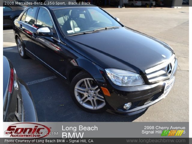 2008 Mercedes-Benz C 350 Sport in Black