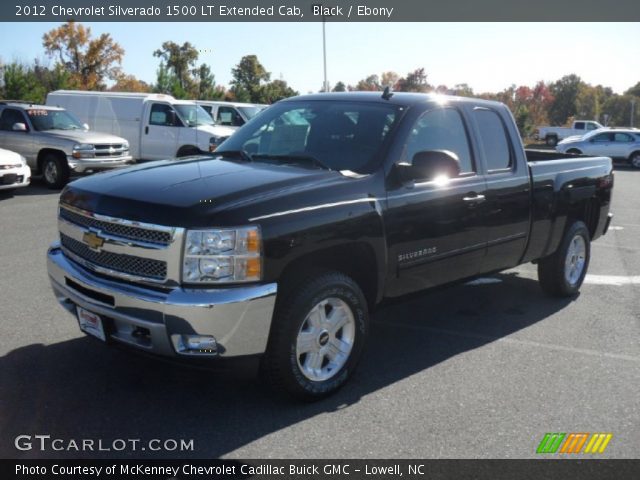 2012 Chevrolet Silverado 1500 LT Extended Cab in Black