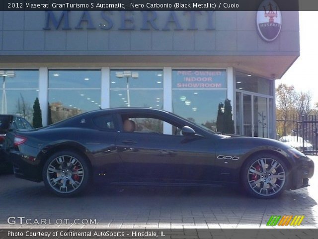 2012 Maserati GranTurismo S Automatic in Nero Carbonio (Black Metallic)