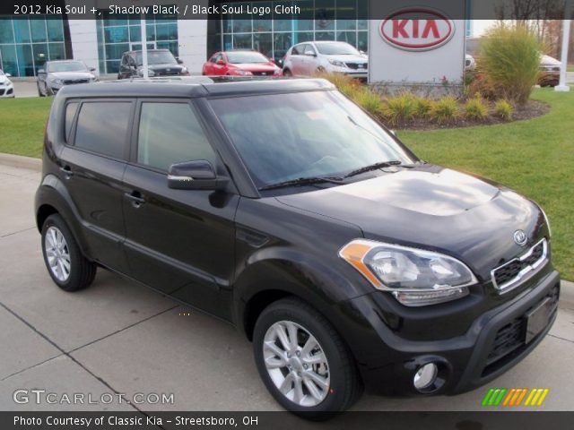 2012 Kia Soul + in Shadow Black