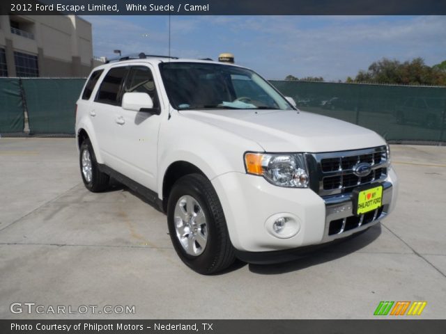 2012 Ford Escape Limited in White Suede