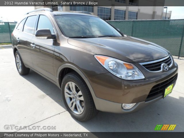 2012 Hyundai Veracruz Limited in Sahara Bronze