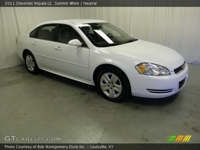 2011 Chevrolet Impala LS in Summit White