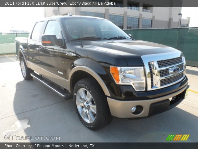 2011 Ford F150 Lariat SuperCrew in Ebony Black
