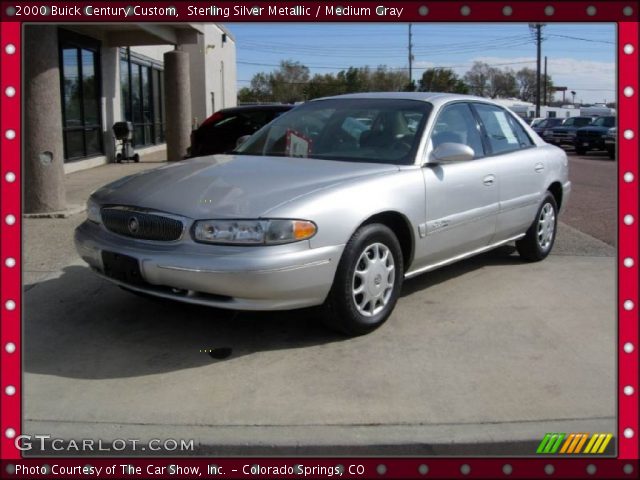 2000 Buick Century Custom in Sterling Silver Metallic