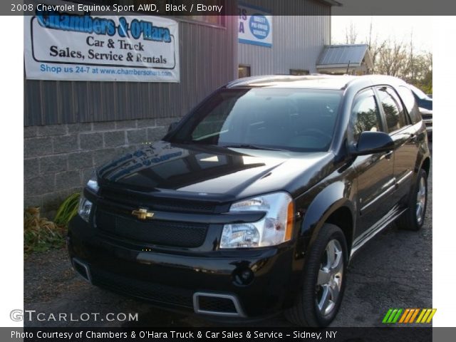 2008 Chevrolet Equinox Sport AWD in Black
