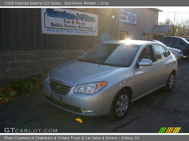 2008 Hyundai Elantra GLS Sedan in QuickSilver Metallic