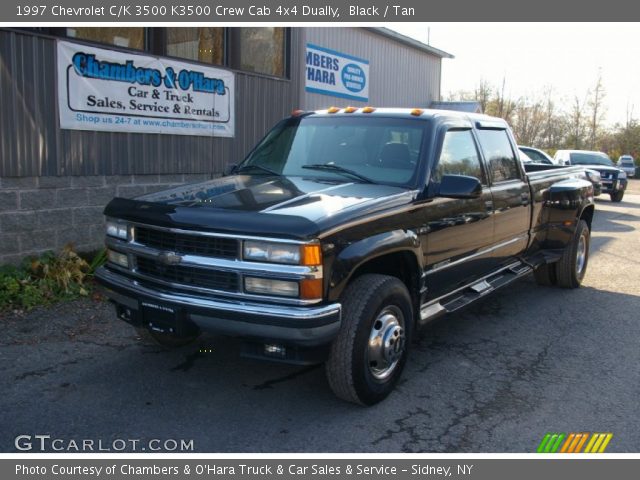 1997 Chevrolet C/K 3500 K3500 Crew Cab 4x4 Dually in Black
