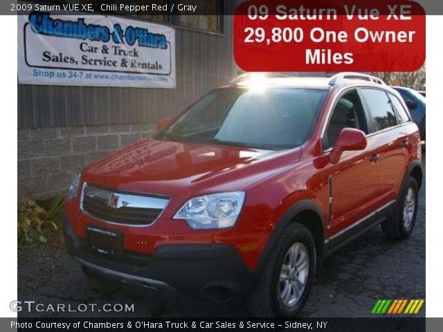 2009 Saturn VUE XE in Chili Pepper Red