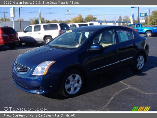 2010 Nissan Sentra 2.0 S in Blue Onyx Metallic