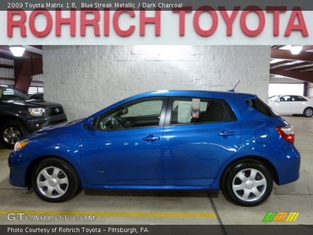 2009 Toyota Matrix 1.8 in Blue Streak Metallic