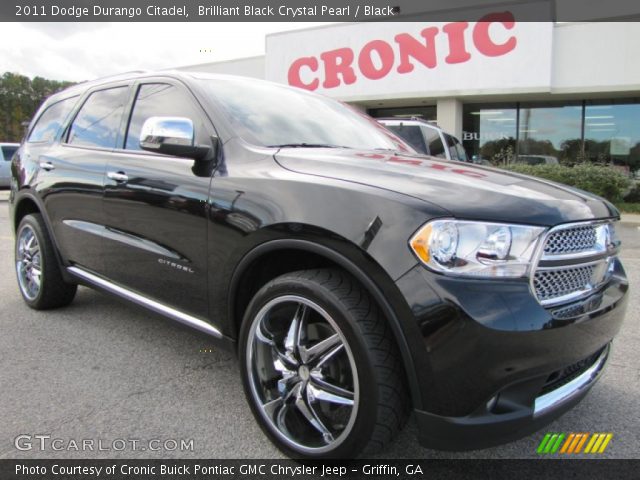 2011 Dodge Durango Citadel in Brilliant Black Crystal Pearl