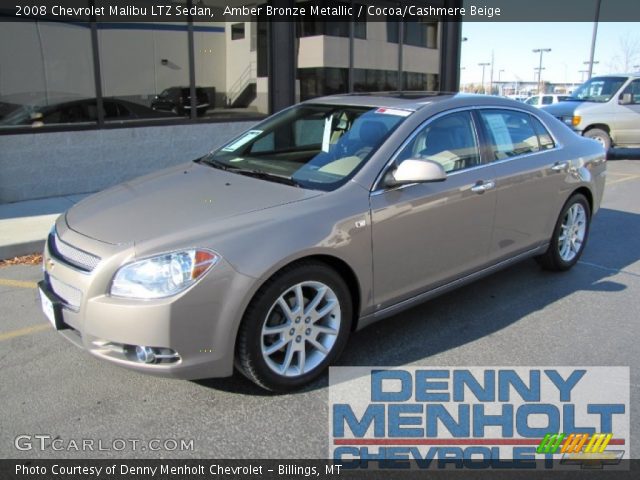 2008 Chevrolet Malibu LTZ Sedan in Amber Bronze Metallic