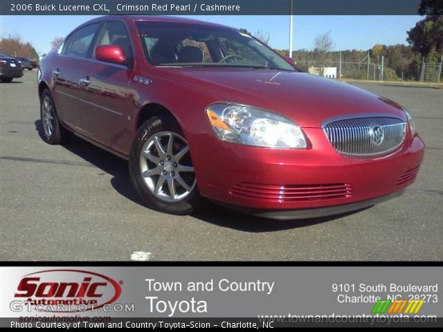 2006 Buick Lucerne CXL in Crimson Red Pearl