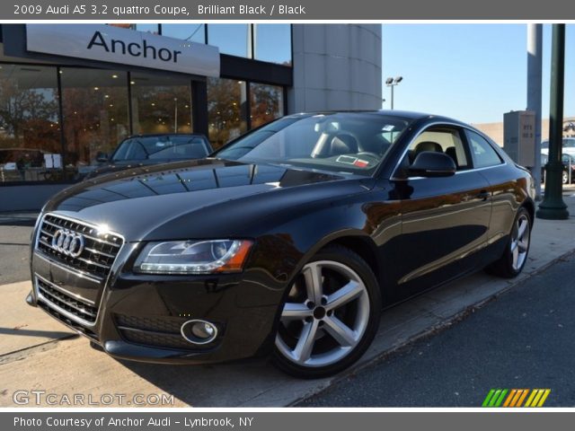 2009 Audi A5 3.2 quattro Coupe in Brilliant Black