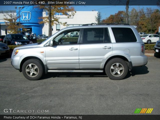 2007 Honda pilot silver