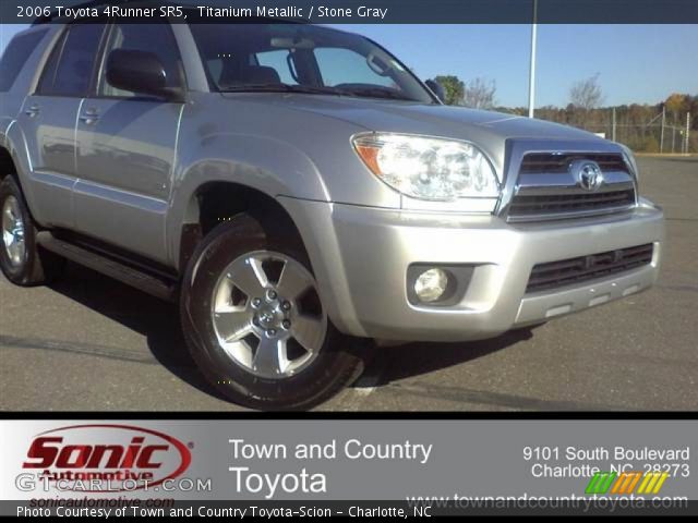 2006 Toyota 4Runner SR5 in Titanium Metallic