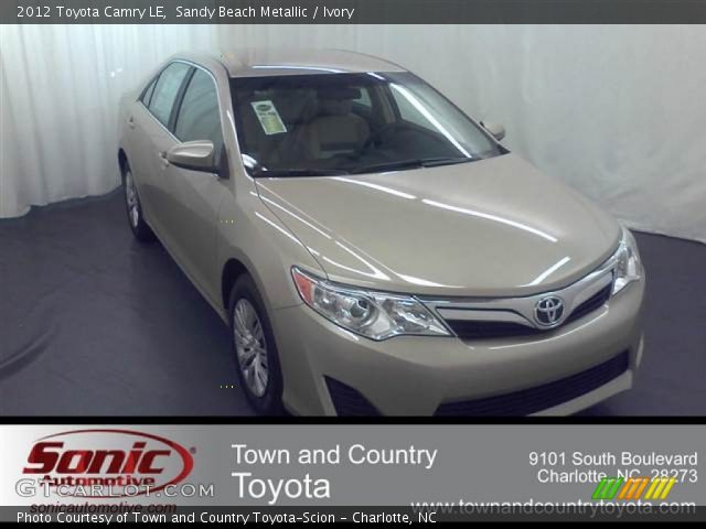 2012 Toyota Camry LE in Sandy Beach Metallic