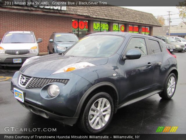 2011 Nissan Juke SV AWD in Graphite Blue