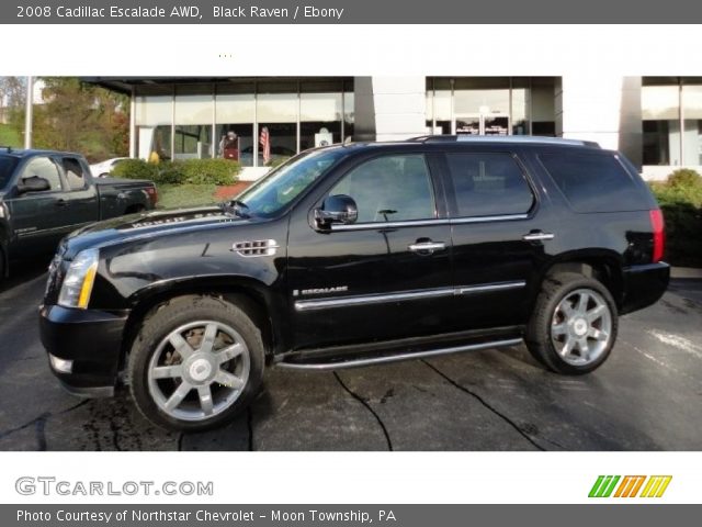 2008 Cadillac Escalade AWD in Black Raven