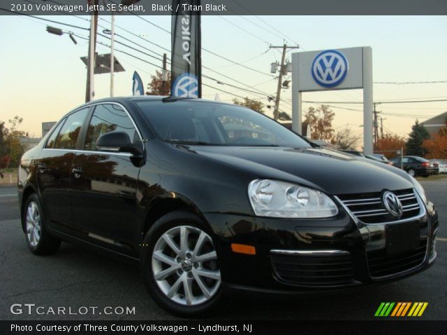 2010 Volkswagen Jetta SE Sedan in Black