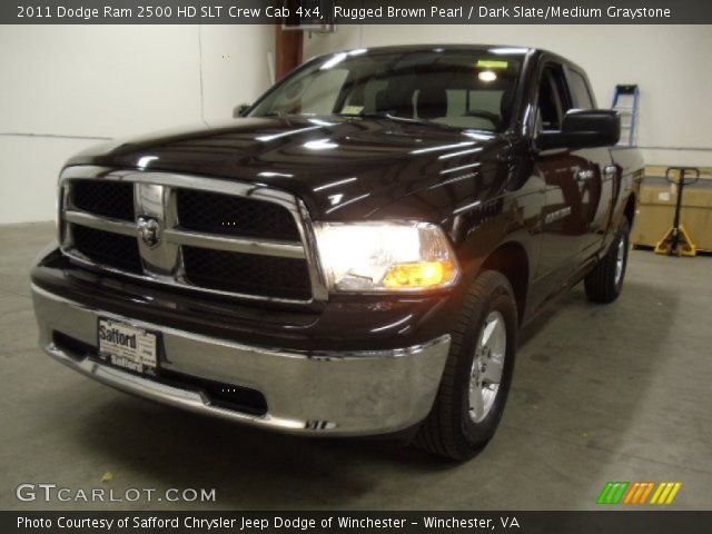 2011 Dodge Ram 2500 HD SLT Crew Cab 4x4 in Rugged Brown Pearl