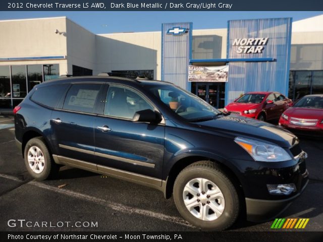 2012 Chevrolet Traverse LS AWD in Dark Blue Metallic