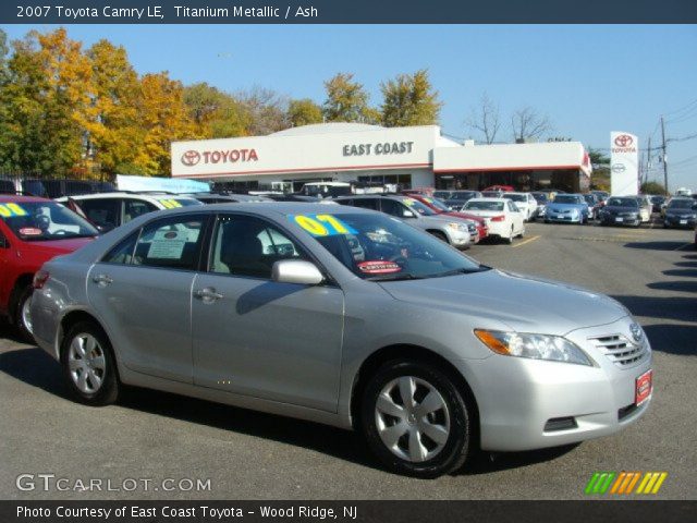 2007 Toyota Camry LE in Titanium Metallic
