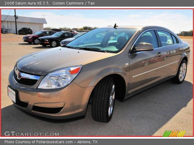 2008 Saturn Aura XE 3.5 in Golden Cashmere