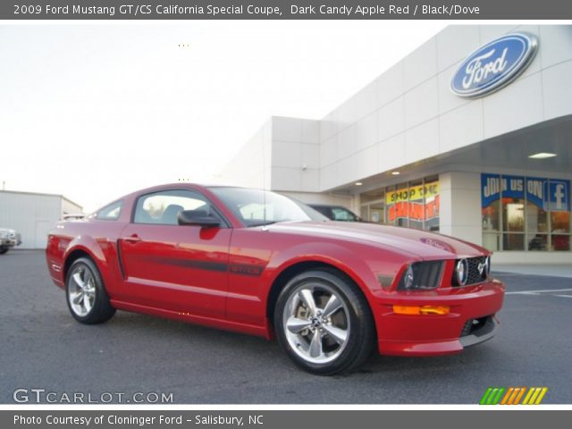 2009 Ford Mustang GT/CS California Special Coupe in Dark Candy Apple Red