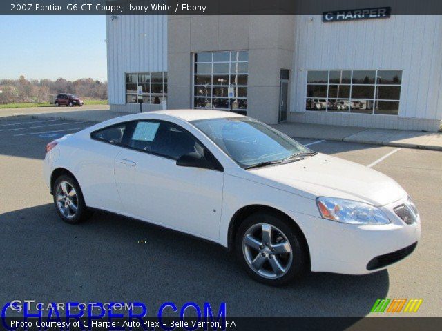 2007 Pontiac G6 GT Coupe in Ivory White